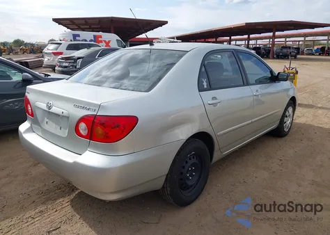 2004 Toyota Corolla Le z USA, uszkodzony, nr VIN JTDBR32E642043194